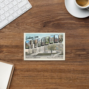 Greetings From Attleboro Postcard #4