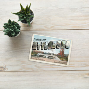 Greetings From Attleboro Postcard #2
